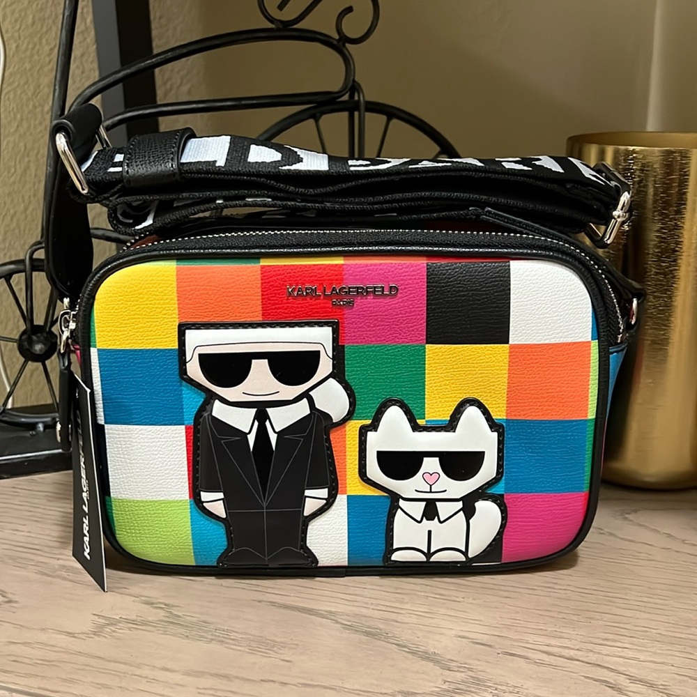 NWT Karl Lagerfeld Crossbody Bag - Picture 1 of 10
